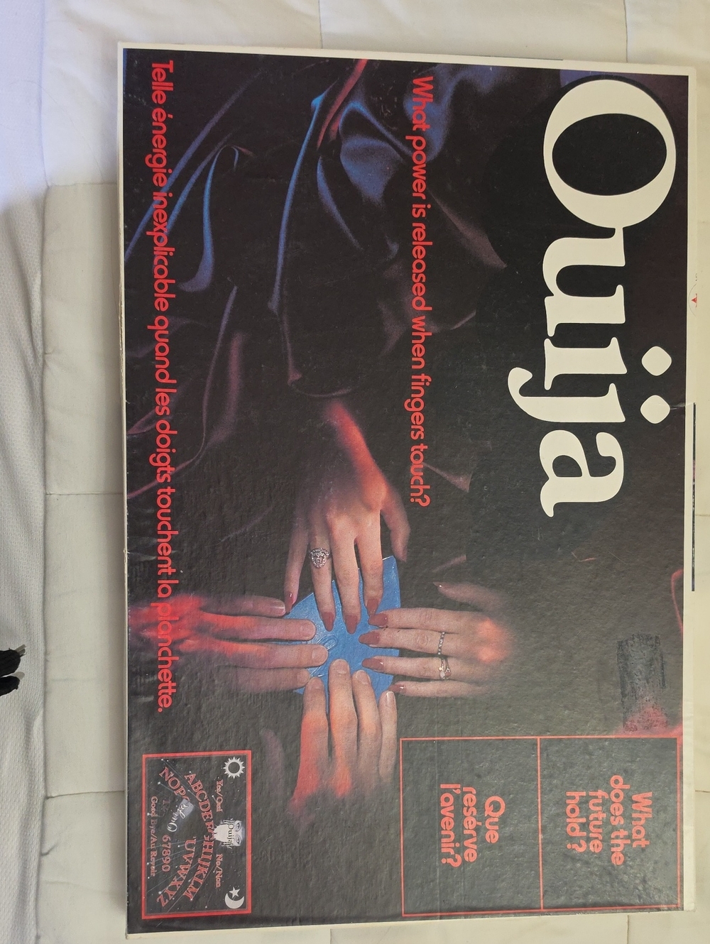 Ouija Board— Black and Red Occult Design